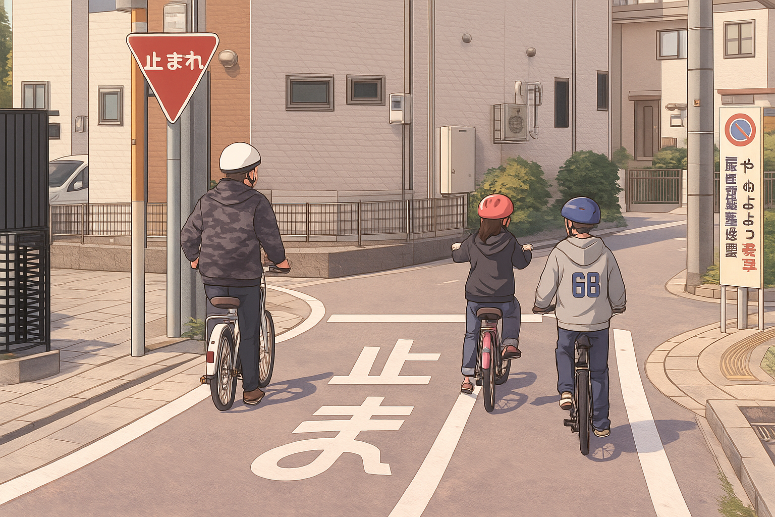 一時停止の「完全停止」はどこまで必要？｜止まったつもりは違反！