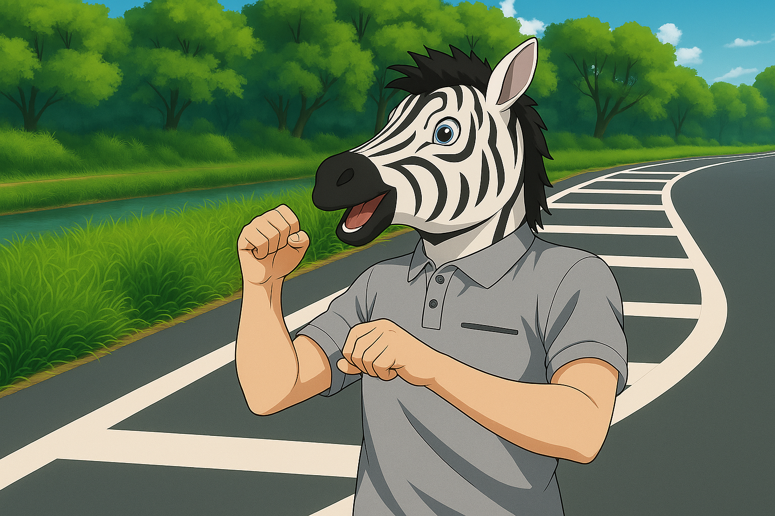 ゼブラゾーン（導流帯）は走行すると違反？罰金・点数・取り締まりを徹底解説