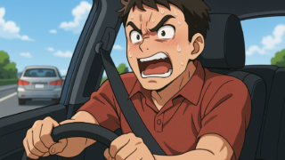 煽り運転する人の心理模写