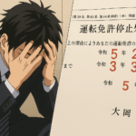 一発免停になる違反一覧と基準|即日停止・取消の条件と事例まとめ ChatGPT Image 2025年10月22日 15_38_30