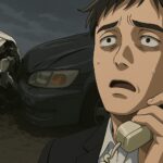 絶望する男性