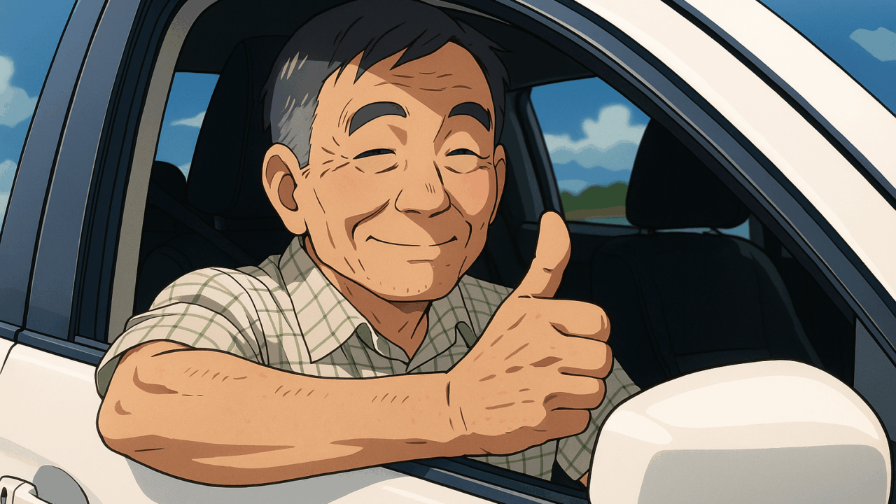 運転する高齢者