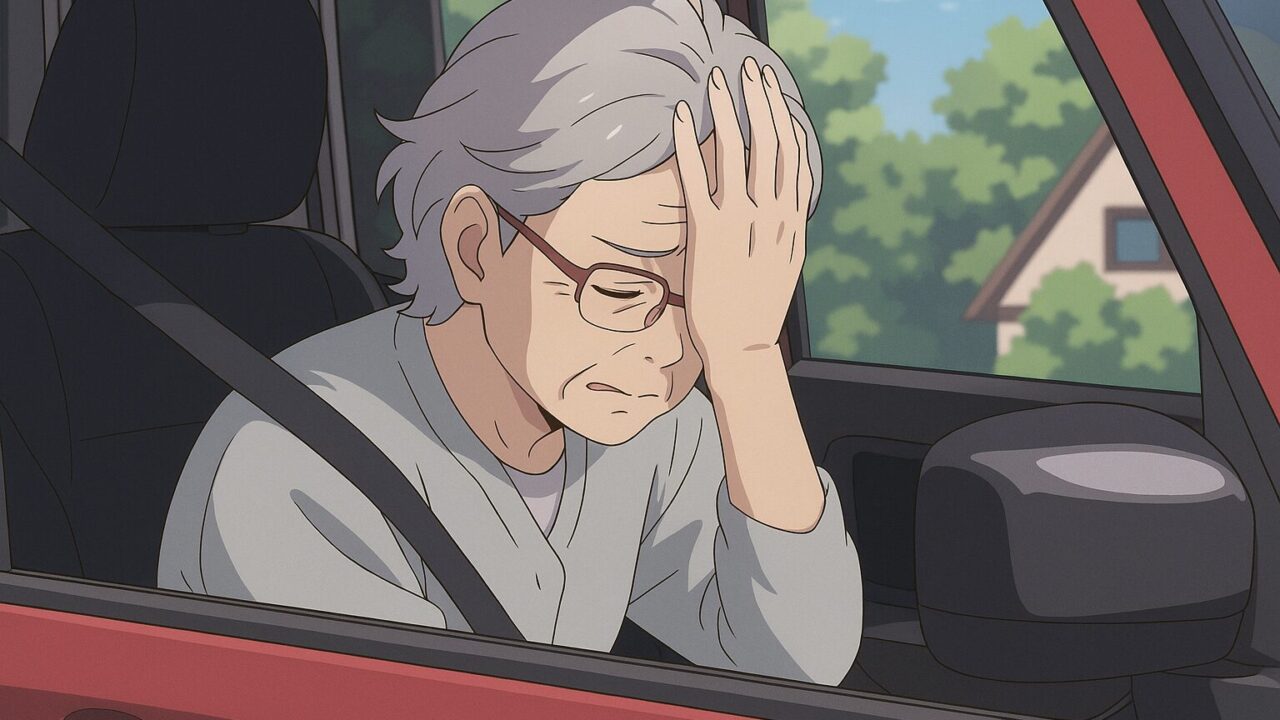 事故を起こした高齢者