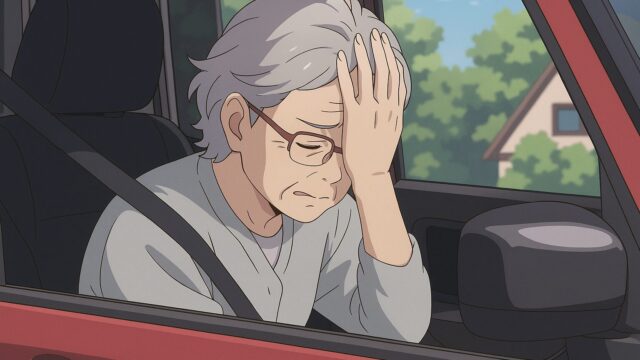 事故を起こした高齢者