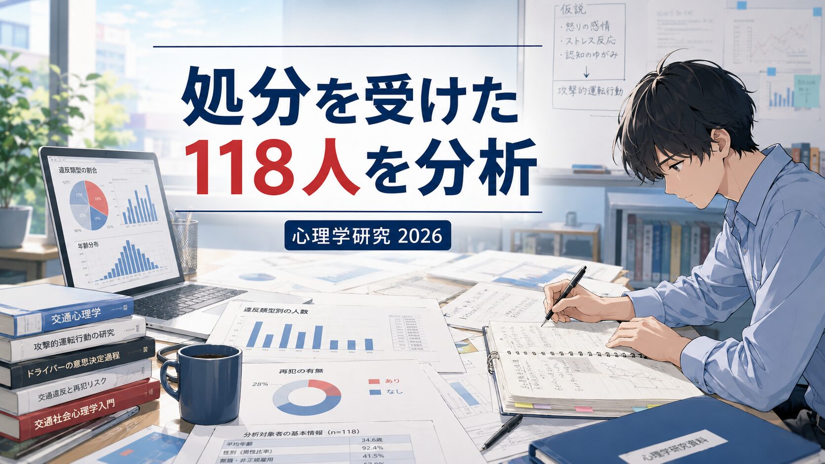 処分を受けた118人を分析した心理学研究2026のイメージ